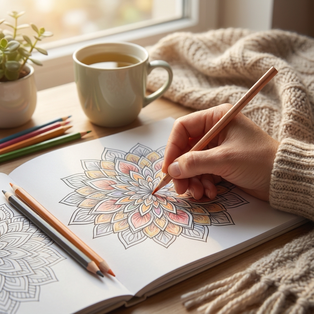 Coloring for Focus: A Calm Activity for Kids