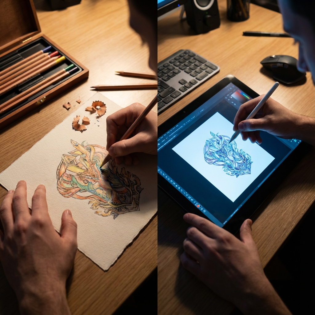 Digital vs. Physical Coloring: Which is Right for You?